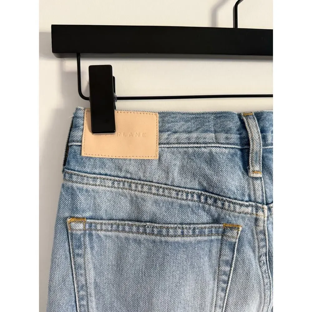 $118 Everlane Cheeky Straight Jean - Light Wash - 25R